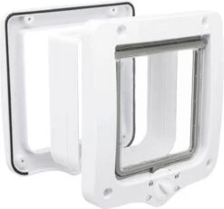 Trixie 4-Weg Kattenluik Inclusief Tunnelstuk Zwart - 20X22 CM 9 Trixie 4-Weg Kattenluik Inclusief Tunnelstuk Zwart - 20X22 CM -Kattenproducten 1200x1121 4