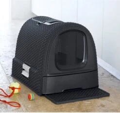 Curver Kattenbak - Antraciet - 51 X 38,5 X 39,5 Cm 32 Curver Kattenbak - Antraciet - 51 X 38,5 X 39,5 Cm -Kattenproducten 1200x1121 5