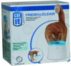 Catit Fresh And Clear - Drinkfontein Kat - Blauw /Wit - 2 L 18 Catit Fresh And Clear - Drinkfontein Kat - Blauw /Wit - 2 L -Kattenproducten 1200x1123