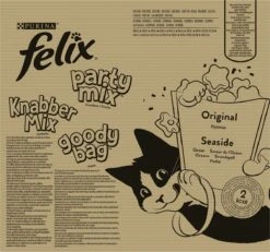Felix Cat Snacks Party Mix - Kattensnacks Original En Seaside - 16 X 60g 13 Felix Cat Snacks Party Mix - Kattensnacks Original En Seaside - 16 X 60g -Kattenproducten 1200x1124 1