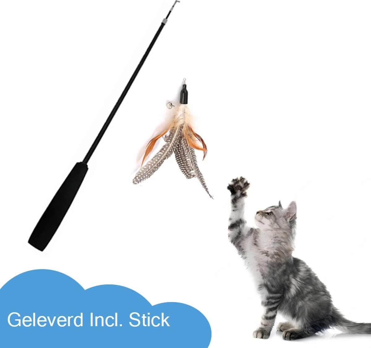 Katten Speeltjes Katten Speelgoed Kattenspeeltjes Katten Hengel Veertje Incl. Hengel – Bruin 3 Katten Speeltjes Katten Speelgoed Kattenspeeltjes Katten Hengel Veertje Incl. Hengel – Bruin