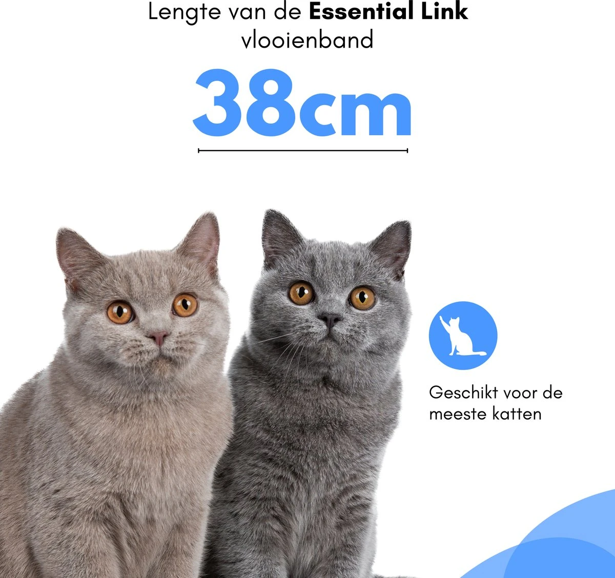 Essential Link Teken- En Vlooienband - Vlooienband Kat – Anti Vlooien – Vlooienmiddel - Tekenband - Diervriendelijk 10 Essential Link Teken- En Vlooienband - Vlooienband Kat – Anti Vlooien – Vlooienmiddel - Tekenband - Diervriendelijk - Afbeelding 8