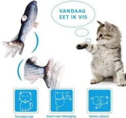 TwinQ Dansende Vis - Bewegende Vis Met Kattenkruid - Kattenspeeltjes - USB Oplaadbaar - Speelgoed Voor Katten - Incl. Kattenlampje 13 TwinQ Dansende Vis - Bewegende Vis Met Kattenkruid - Kattenspeeltjes - USB Oplaadbaar - Speelgoed Voor Katten - Incl. Kattenlampje -Kattenproducten 1200x1128 6