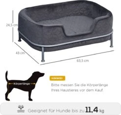 PawHut Hondenbank Met Rugleuning Huisdierenbank Met Metalen Poten Hondenbed Kattenbank D04-157 14 PawHut Hondenbank Met Rugleuning Huisdierenbank Met Metalen Poten Hondenbed Kattenbank D04-157 -Kattenproducten 1200x1135 5