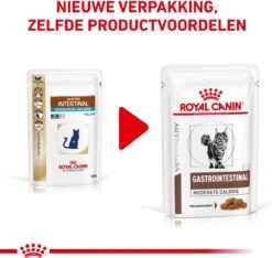 Royal Canin Gastro Intestinal Moderate Calorie Kat 12x85 Gr. 19 Royal Canin Gastro Intestinal Moderate Calorie Kat 12x85 Gr. -Kattenproducten 1200x1136 2