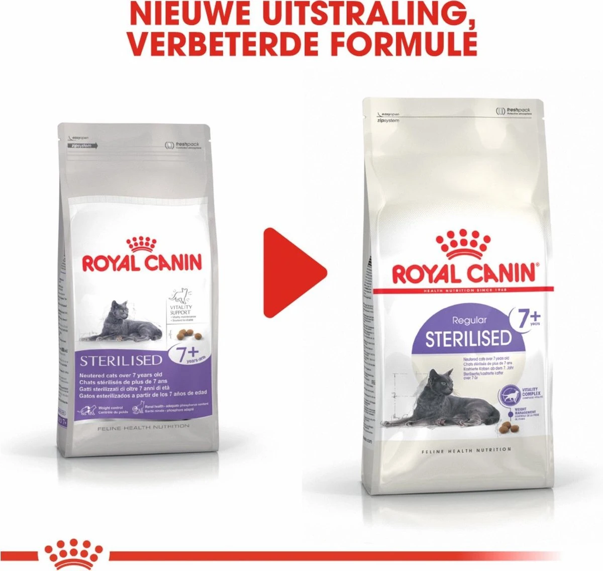 Royal Canin Sterilised 7+ - Kattenvoer - 10 Kg 9 Royal Canin Sterilised 7+ - Kattenvoer - 10 Kg - Afbeelding 7