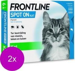 Frontline Spot On Kat - Anti Vlooien En Tekenmiddel - 2 X 6 Pip -Kattenproducten 1200x1138 1