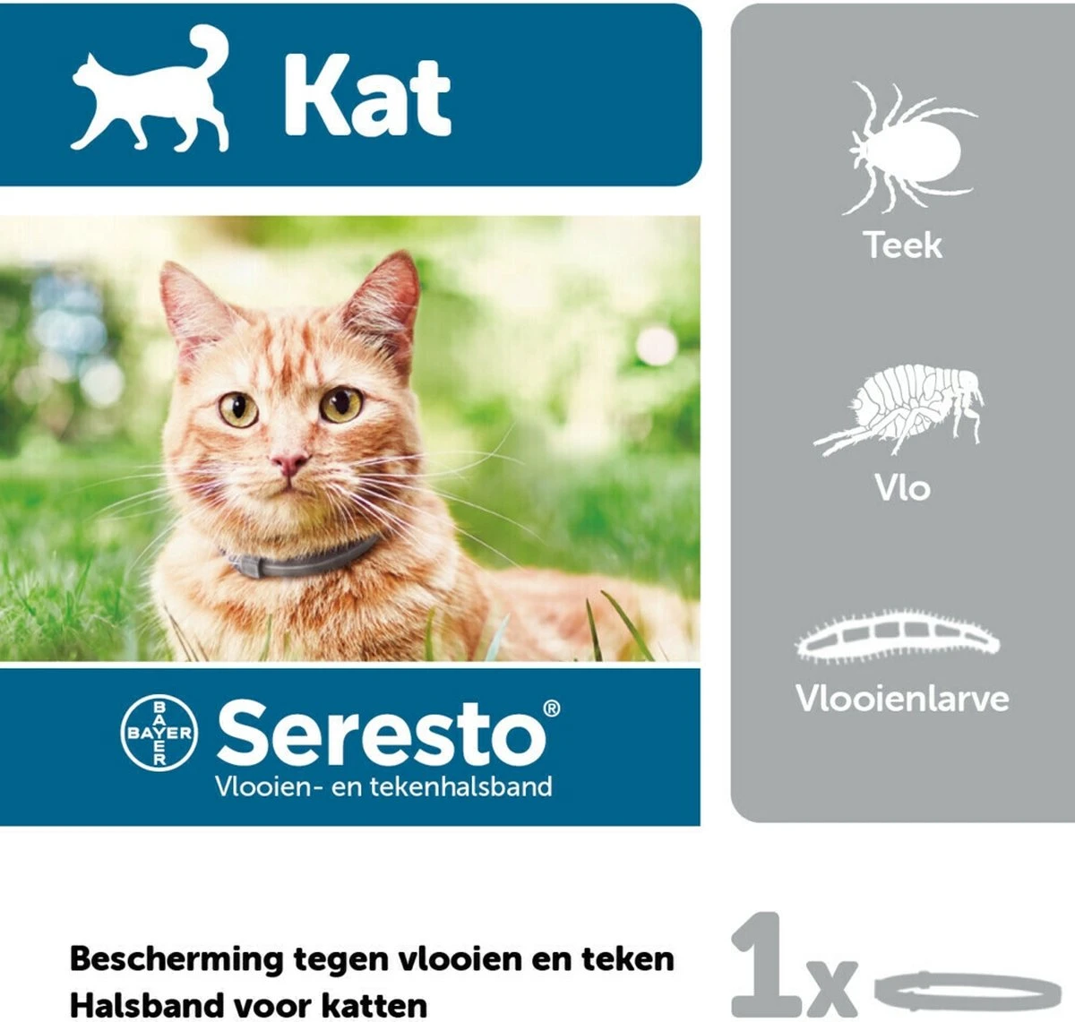 Seresto Teken- En Vlooienband - Anti Tekenmiddel - Kat - 38 Cm 11 Seresto Teken- En Vlooienband - Anti Tekenmiddel - Kat - 38 Cm - Afbeelding 9
