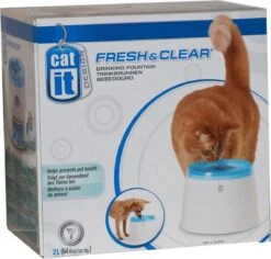Catit Fresh And Clear - Drinkfontein Kat - Blauw /Wit - 2 L 17 Catit Fresh And Clear - Drinkfontein Kat - Blauw /Wit - 2 L -Kattenproducten 1200x1145