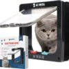 JC Pets Premium Kattenluik - Inclusief Tunnel - 4 Vergrendelingsstanden - Zwart - 20 X 19 X 5.5 Cm - Waterdicht -Kattenproducten 1200x1147 1