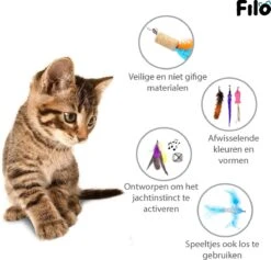 Filo Kattenhengel Set + 12 Kattenspeeltjes – Speelhengels Interactief Kattenspeelgoed – Hengel Kattenspeeltje Kittens - Speelgoed Speelhengel Vis Kat En Kitten 17 Filo Kattenhengel Set + 12 Kattenspeeltjes – Speelhengels Interactief Kattenspeelgoed – Hengel Kattenspeeltje Kittens - Speelgoed Speelhengel Vis Kat En Kitten -Kattenproducten 1200x1153 6