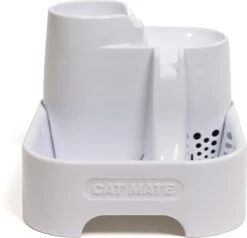 Cat Mate - Waterfontein Kat - Kattenfontein - Drinkfontein Kat - Fluisterstil - Poezen Fontein - Dieren Drinkbakken - Honden Fontein - 2 L 16 Cat Mate - Waterfontein Kat - Kattenfontein - Drinkfontein Kat - Fluisterstil - Poezen Fontein - Dieren Drinkbakken - Honden Fontein - 2 L -Kattenproducten 1200x1154