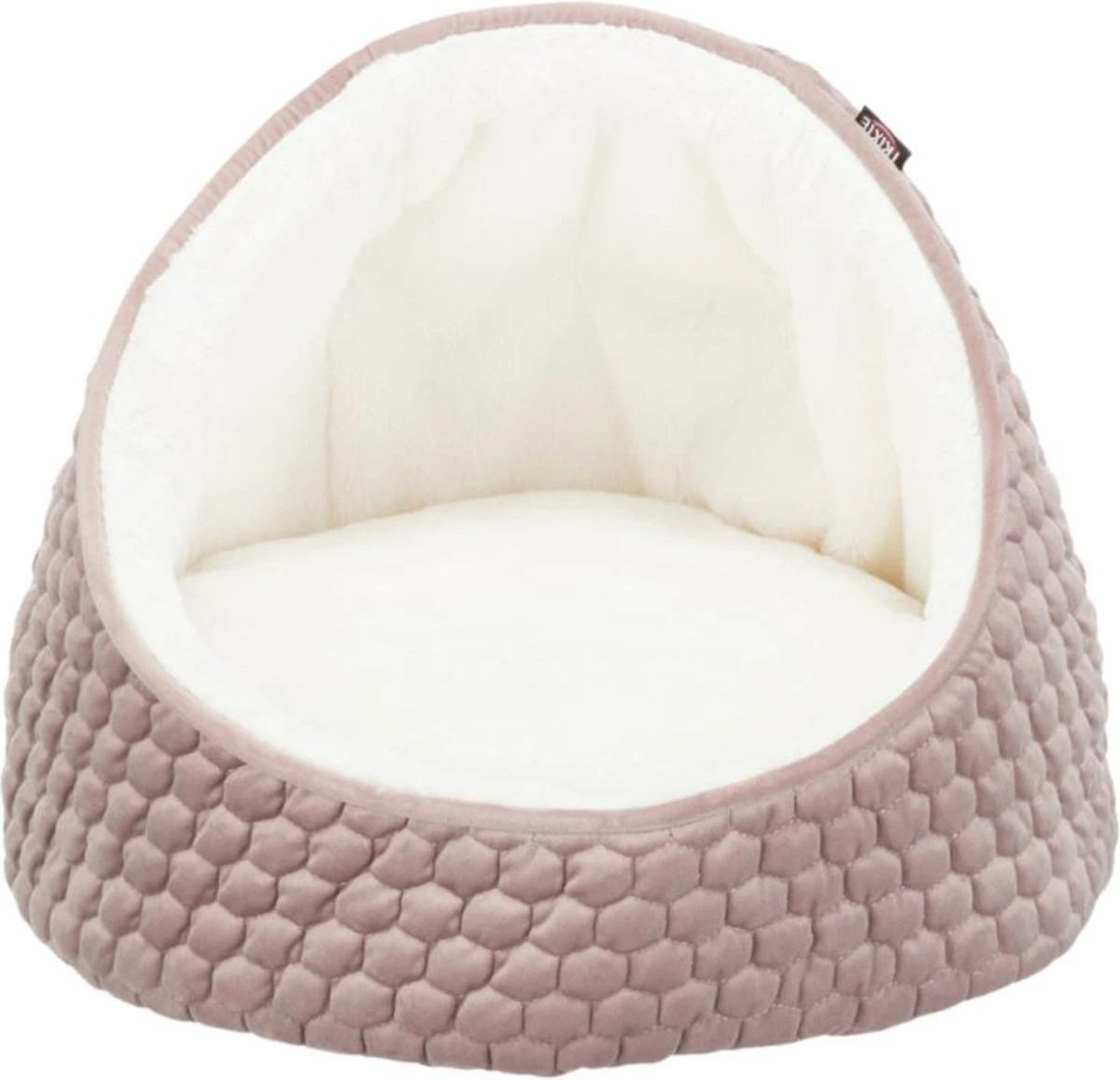 Trixie Kattenmand Livia 45 X 45 X 33 Cm Polyester Roze/crème 5 Trixie Kattenmand Livia 45 X 45 X 33 Cm Polyester Roze/crème - Afbeelding 3