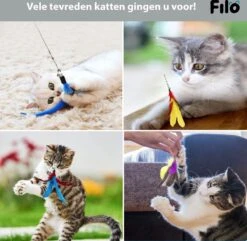 Filo Kattenhengel Set + 12 Kattenspeeltjes – Speelhengels Interactief Kattenspeelgoed – Hengel Kattenspeeltje Kittens - Speelgoed Speelhengel Vis Kat En Kitten 15 Filo Kattenhengel Set + 12 Kattenspeeltjes – Speelhengels Interactief Kattenspeelgoed – Hengel Kattenspeeltje Kittens - Speelgoed Speelhengel Vis Kat En Kitten -Kattenproducten 1200x1170 10