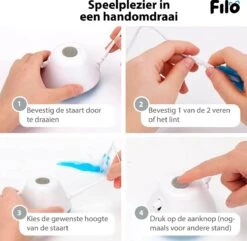 Filo Elektrisch Rijdend Kattenspeelgoed Met Laser - Rijdend Kattenspeeltje - Automatisch Interactief Speelgoed Katten - Kattencadeaus - Elektronisch Speelgoed Kittens - Kat - Kitten - Laserspeelgoed - Kado 16 Filo Elektrisch Rijdend Kattenspeelgoed Met Laser - Rijdend Kattenspeeltje - Automatisch Interactief Speelgoed Katten - Kattencadeaus - Elektronisch Speelgoed Kittens - Kat - Kitten - Laserspeelgoed - Kado -Kattenproducten 1200x1170 5