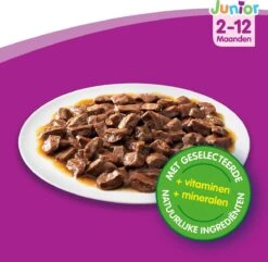 Whiskas Junior Katten Natvoer - Classic Selectie In Saus - 48 X 100g 13 Whiskas Junior Katten Natvoer - Classic Selectie In Saus - 48 X 100g -Kattenproducten 1200x1172 3