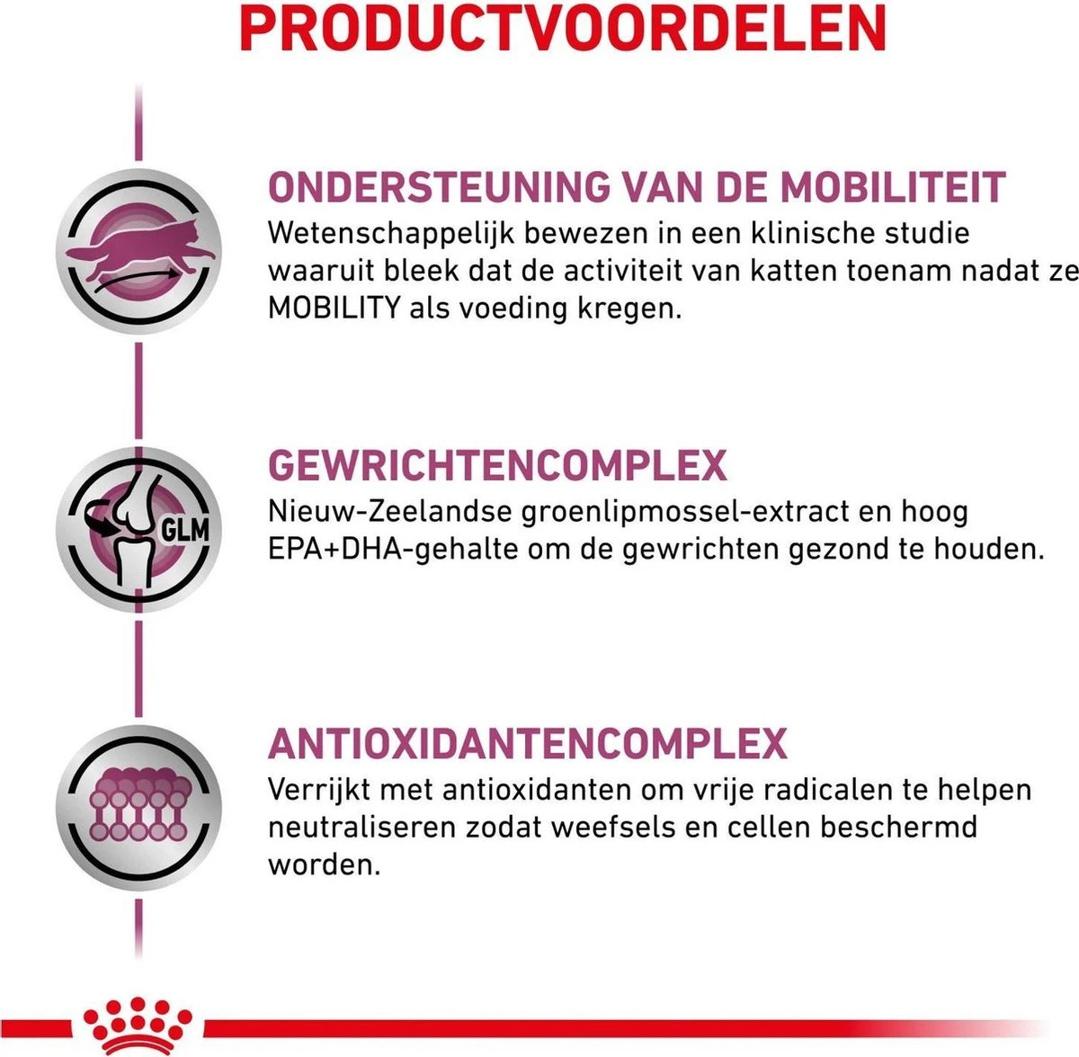 Royal Canin Mobility - Kattenvoer - 2 Kg 5 Royal Canin Mobility - Kattenvoer - 2 Kg - Afbeelding 3