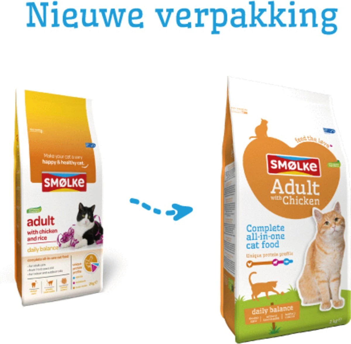 Smolke Kattenvoer Adult Kip 2 Kg 11 Smolke Kattenvoer Adult Kip 2 Kg - Afbeelding 9