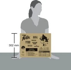 Felix Elke Dag Feest Mix Selectie In Gelei - Katten Natvoer - 80 X 85g 18 Felix Elke Dag Feest Mix Selectie In Gelei - Katten Natvoer - 80 X 85g -Kattenproducten 1200x1176 1