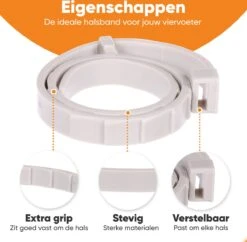 Nafurapets Vlooienband Voor Kat – Anti Vlooien – Teken Band – 100% Natuurlijk – 8 Maanden Bescherming – Grote & Kleine Kat 12 Nafurapets Vlooienband Voor Kat – Anti Vlooien – Teken Band – 100% Natuurlijk – 8 Maanden Bescherming – Grote & Kleine Kat -Kattenproducten 1200x1177 3