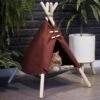 MIRO Luxe Katten Wigwam - Tent - Huis - Opvouwbaar - Rood 2 MIRO Luxe Katten Wigwam - Tent - Huis - Opvouwbaar - Rood -Kattenproducten 1200x1179 8