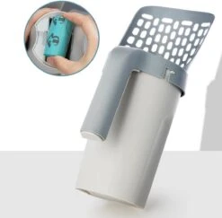 YELÉ LIVING – Kattenbakschep – Haarverwijderaar - Cat Litter Scoop – Kattenbakschep Met Container – Katten – Kattenbak – Grijs/wit – Kattenbak Schep – Grind – Kattengrind – Kattenbak Grind – Poep Zakjes – Afvalcontainer - All-in-1 Kattenbakschep 14 YELÉ LIVING – Kattenbakschep – Haarverwijderaar - Cat Litter Scoop – Kattenbakschep Met Container – Katten – Kattenbak – Grijs/wit – Kattenbak Schep – Grind – Kattengrind – Kattenbak Grind – Poep Zakjes – Afvalcontainer - All-in-1 Kattenbakschep -Kattenproducten 1200x1180 12