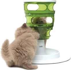 Cat-It Senses 2.0 Food Tree - Wit/Groen - Voerbak - Ø 35 Cm -Kattenproducten 1200x1182