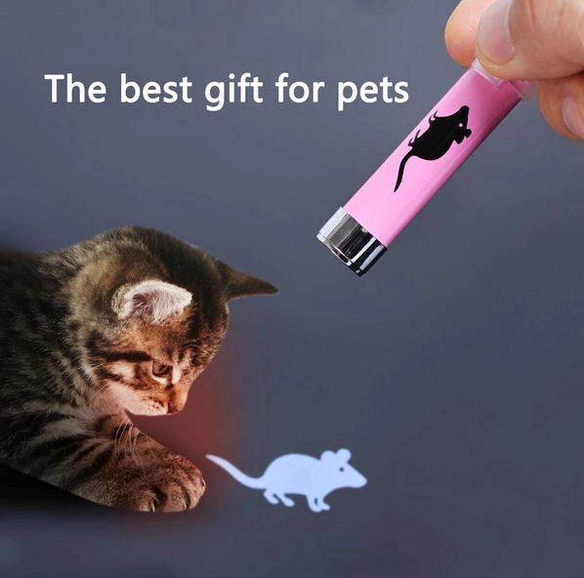 Katten Speelgoed LED Laser Lampje Muis 4 Katten Speelgoed LED Laser Lampje Muis - Afbeelding 2