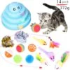 Sefaras Kattenspeeltjes - Set Bestaande Uit 14 Stuks - Kattenspeelgoed - Rond Draaiende Bal - Kattenspeeltje - Intelligente Kattenspeelgoed - Catch The Balls - Blauw 2 Sefaras Kattenspeeltjes - Set Bestaande Uit 14 Stuks - Kattenspeelgoed - Rond Draaiende Bal - Kattenspeeltje - Intelligente Kattenspeelgoed - Catch The Balls - Blauw -Kattenproducten 1200x1189 4