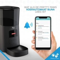 Pretty Paws PP005 Wifi Voerautomaat Zwart - Automatische Voerbak - Slimme Voerautomaat Met App - Instelbaar Voedingsschema - WIFI 21 Pretty Paws PP005 Wifi Voerautomaat Zwart - Automatische Voerbak - Slimme Voerautomaat Met App - Instelbaar Voedingsschema - WIFI -Kattenproducten 1200x1190 7