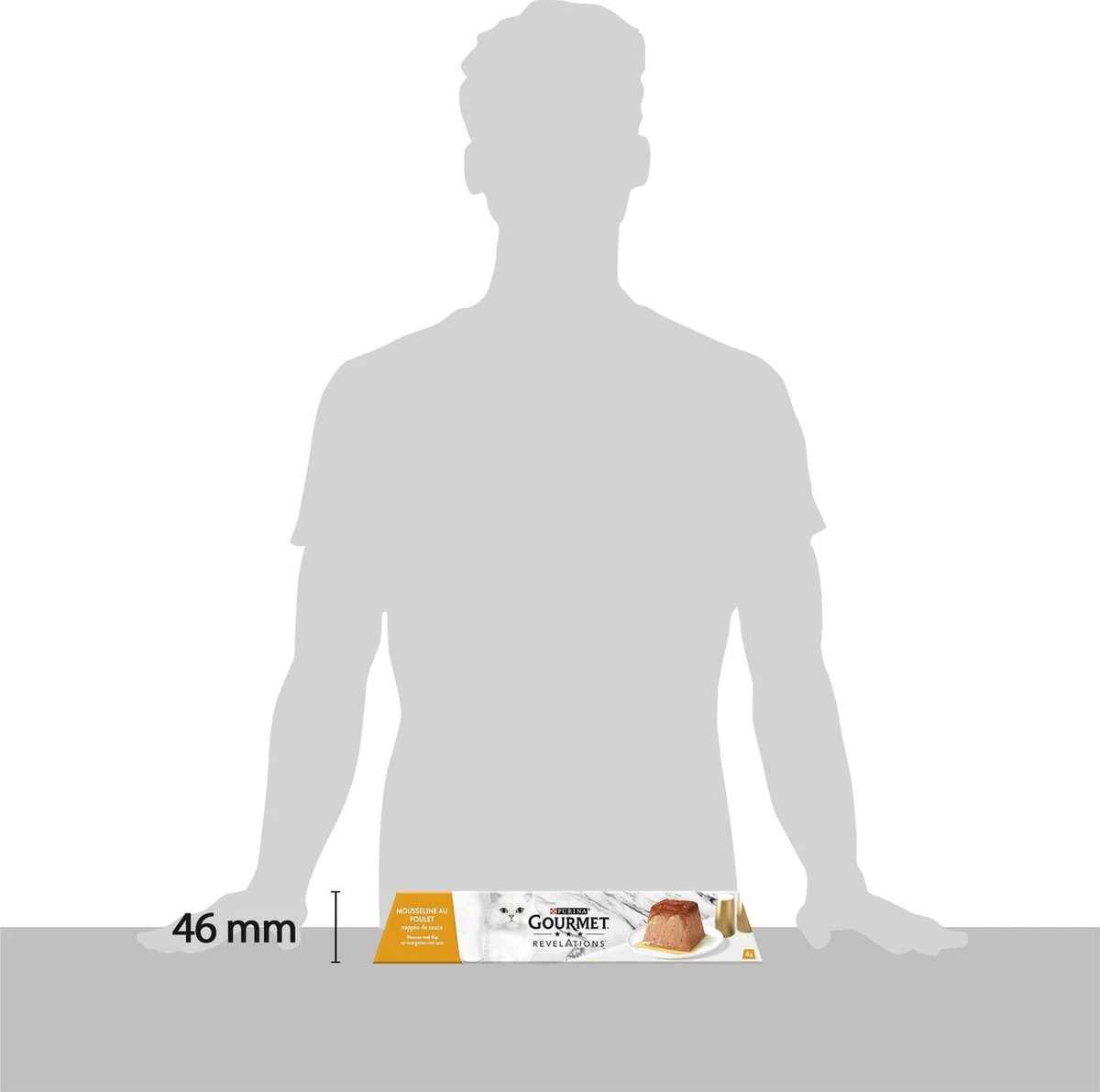 Gourmet Revelations Mousse - Kattenvoer Natvoer - Kip - 24 X 57 G 8 Gourmet Revelations Mousse - Kattenvoer Natvoer - Kip - 24 X 57 G - Afbeelding 6