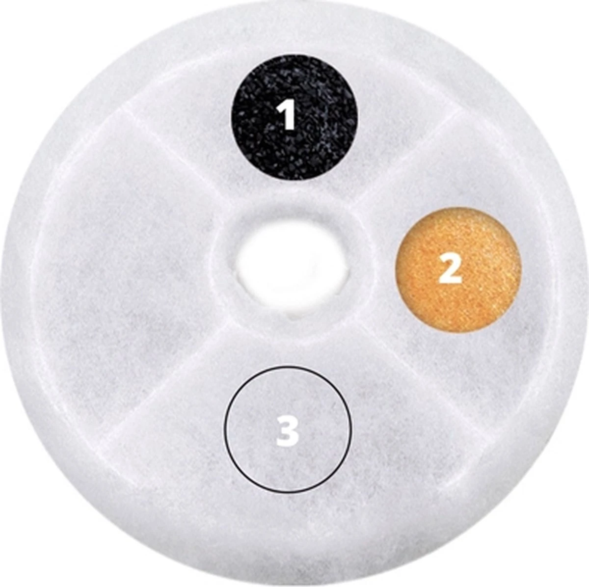 Catit Filters Triple Action 2 Pack - Kanttendrinkbak - 4 X 14.5 X 17.5 Cm Wit 4 Catit Filters Triple Action 2 Pack - Kanttendrinkbak - 4 X 14.5 X 17.5 Cm Wit - Afbeelding 2