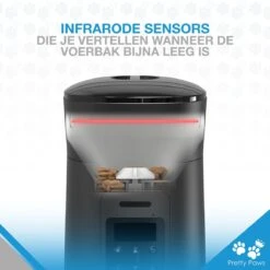 Pretty Paws PP002 Professionele Automatische Voerbak - Instelbaar Voedingsschema - Voerautomaat - Voerbak Kat Automatisch -Kattenproducten 1200x1199 1