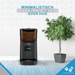 Pretty Paws PP005 Wifi Voerautomaat Zwart - Automatische Voerbak - Slimme Voerautomaat Met App - Instelbaar Voedingsschema - WIFI 24 Pretty Paws PP005 Wifi Voerautomaat Zwart - Automatische Voerbak - Slimme Voerautomaat Met App - Instelbaar Voedingsschema - WIFI -Kattenproducten 1200x1199 14
