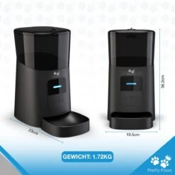 Pretty Paws PP005 Wifi Voerautomaat Zwart - Automatische Voerbak - Slimme Voerautomaat Met App - Instelbaar Voedingsschema - WIFI 26 Pretty Paws PP005 Wifi Voerautomaat Zwart - Automatische Voerbak - Slimme Voerautomaat Met App - Instelbaar Voedingsschema - WIFI -Kattenproducten 1200x1199 15