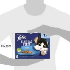 Felix Elke Dag Feest Vis Selectie In Gelei 7+ Jaar 12 X 85 Gr -Kattenproducten 1200x1199 17