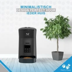 Pretty Paws PP002 Professionele Automatische Voerbak - Instelbaar Voedingsschema - Voerautomaat - Voerbak Kat Automatisch -Kattenproducten 1200x1199 2