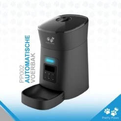 Pretty Paws PP002 Professionele Automatische Voerbak - Instelbaar Voedingsschema - Voerautomaat - Voerbak Kat Automatisch -Kattenproducten 1200x1199 5