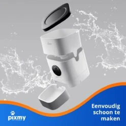 PIXMY - Automatische Voerbak Kat - 4L - Wi-Fi - Met App En Full HD Camera - Voerbak Kat -Kattenproducten 1200x1199 6