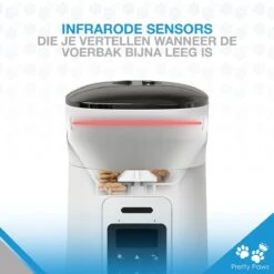 Pretty Paws PP002 Professionele Automatische Voerbak Kat- Stemrecorder - Voerautomaat - Katten Voerbak - Minimalistisch 20 Pretty Paws PP002 Professionele Automatische Voerbak Kat- Stemrecorder - Voerautomaat - Katten Voerbak - Minimalistisch -Kattenproducten 1200x1199 8