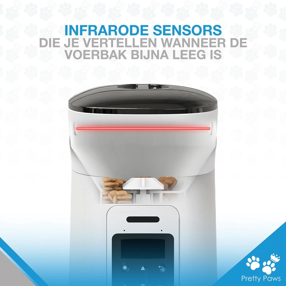 Pretty Paws PP002 Professionele Automatische Voerbak Kat- Stemrecorder - Voerautomaat - Katten Voerbak - Minimalistisch 8 Pretty Paws PP002 Professionele Automatische Voerbak Kat- Stemrecorder - Voerautomaat - Katten Voerbak - Minimalistisch - Afbeelding 6