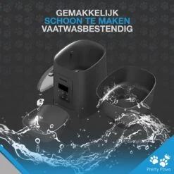 Pretty Paws PP002 Professionele Automatische Voerbak - Instelbaar Voedingsschema - Voerautomaat - Voerbak Kat Automatisch -Kattenproducten 1200x1200 1