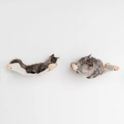 RHRQuality Wandmeubel Wandmontage Klimmuur Kat 53 X 43cm Luxe Hangmat XXL Creme Klim Wand Muur Krabpaal Katten Muurbevestiging -Kattenproducten 1200x1200 1043
