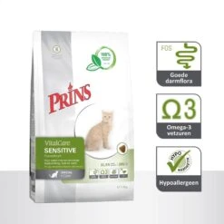 Prins - VitalCare Sensitive Hypoallergic - Kattenvoer - 5 Kg 26 Prins - VitalCare Sensitive Hypoallergic - Kattenvoer - 5 Kg -Kattenproducten 1200x1200 130