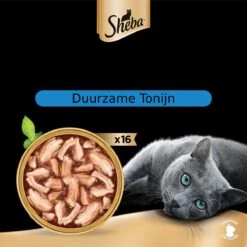 Sheba Filets - Katten Natvoer In Saus - Tonijn En Kip - 16 X 60 Gr -Kattenproducten 1200x1200 141