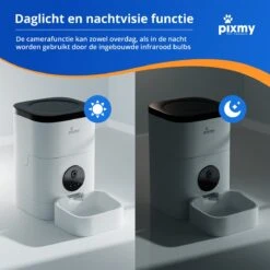 PIXMY - Automatische Voerbak Kat - 4L - Wi-Fi - Met App En Full HD Camera - Voerbak Kat -Kattenproducten 1200x1200 17