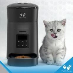 Pretty Paws PP002 Professionele Automatische Voerbak - Instelbaar Voedingsschema - Voerautomaat - Voerbak Kat Automatisch -Kattenproducten 1200x1200 2