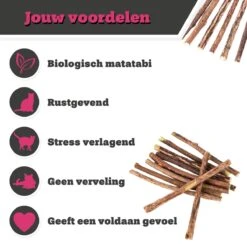 Make Me Purr Matatabi Sticks (10 Stuks) - Silver Vine Kattenkruid Stokjes - Catnip Effect Kauwstokjes - Kattensnack Kattensnoepjes - Kattenspeelgoed Kattenspeeltjes 10 Make Me Purr Matatabi Sticks (10 Stuks) - Silver Vine Kattenkruid Stokjes - Catnip Effect Kauwstokjes - Kattensnack Kattensnoepjes - Kattenspeelgoed Kattenspeeltjes -Kattenproducten 1200x1200 210