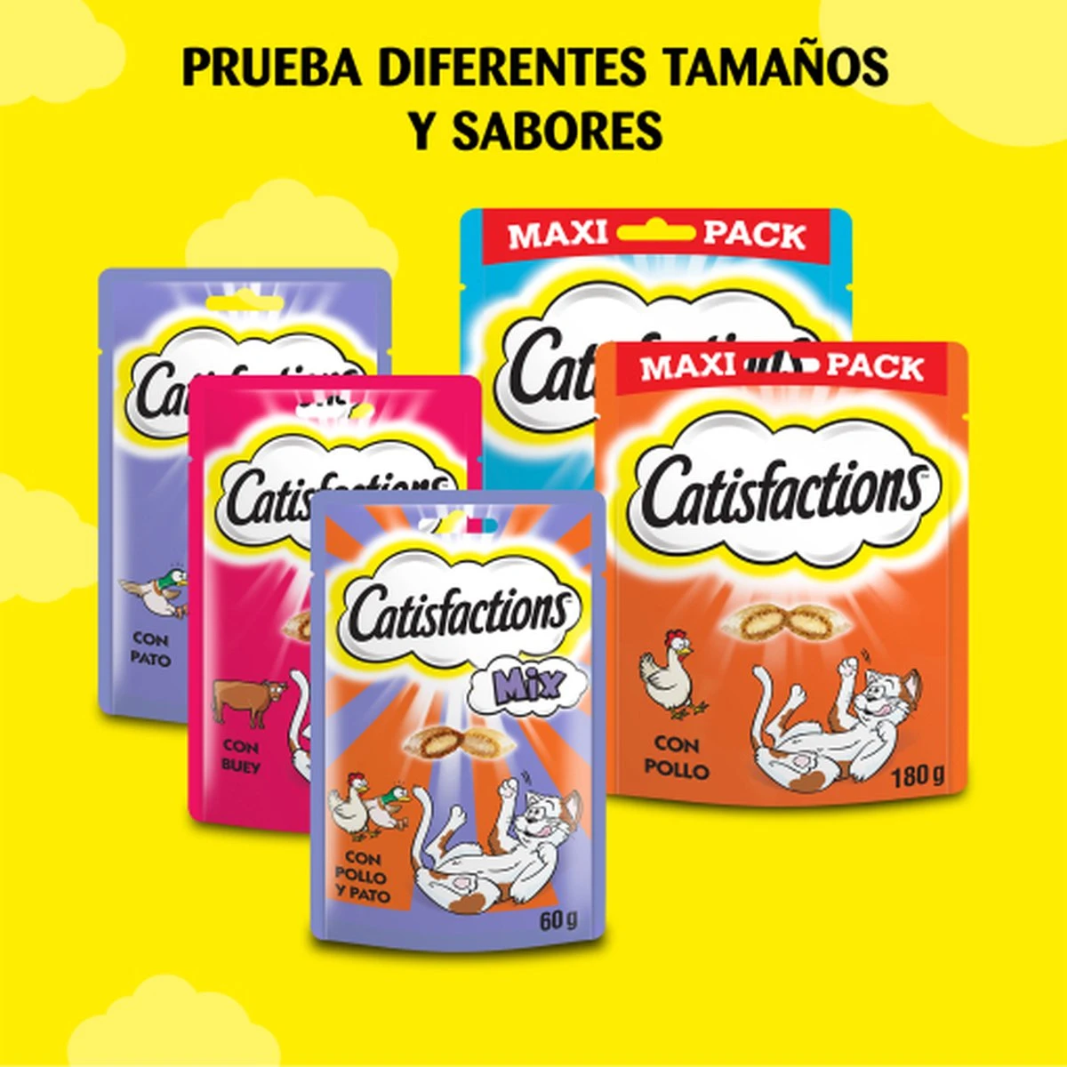 Catisfactions Kattensnoepjes - Kaas - Kattensnack - 60 G - 1 Zakje 3 Catisfactions Kattensnoepjes - Kaas - Kattensnack - 60 G - 1 Zakje - Afbeelding 2
