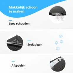 Tenify Kattenbakmat + Extra Kattenbak Schepje - 40 X 50 Cm - Waterdicht - Dubbele Laag - Honingraatstructuur - Uitloopmat - Mat 16 Tenify Kattenbakmat + Extra Kattenbak Schepje - 40 X 50 Cm - Waterdicht - Dubbele Laag - Honingraatstructuur - Uitloopmat - Mat -Kattenproducten 1200x1200 315